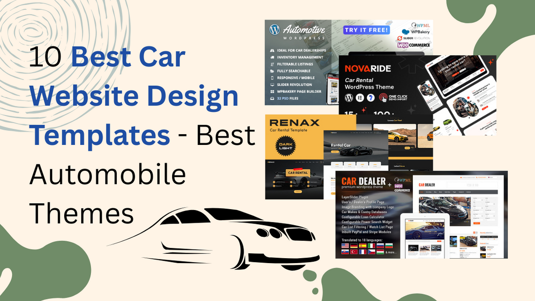 Best Car Website Design Templates