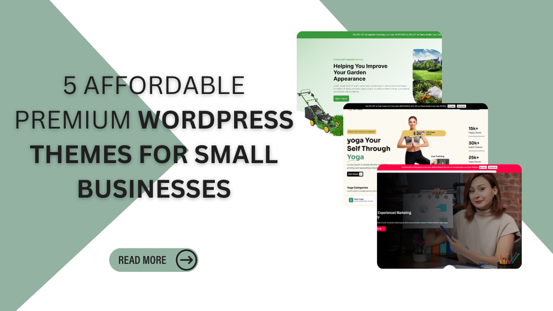 5 Affordable Premium WordPress Themes for Small Businesses