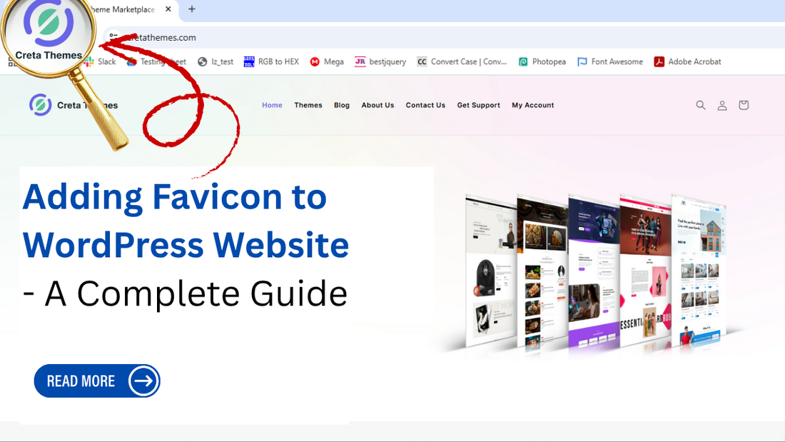 Adding Favicon to WordPress Website