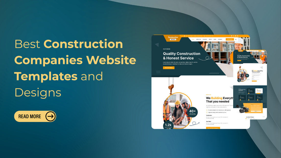 Construction Companies Website Templates