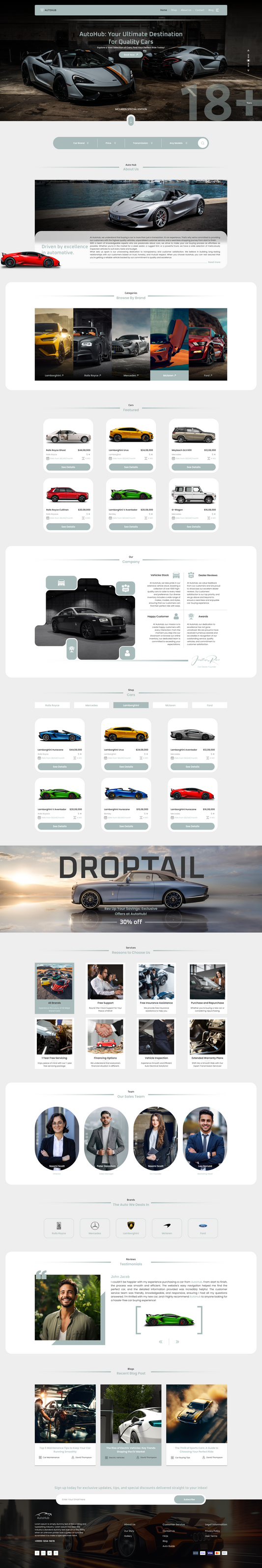 Car Dealer WordPress Theme