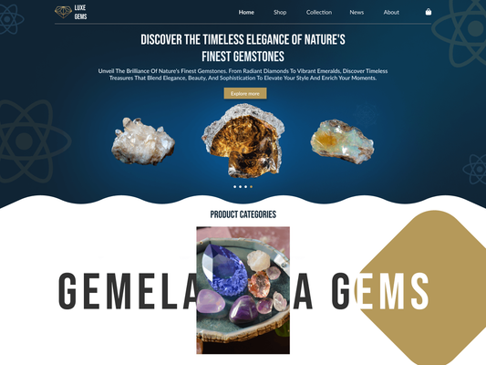 Free Gemstone WordPress Theme