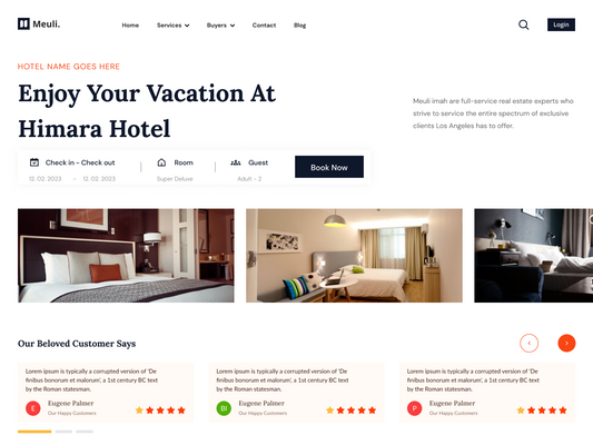 Free Hortel WordPress Theme