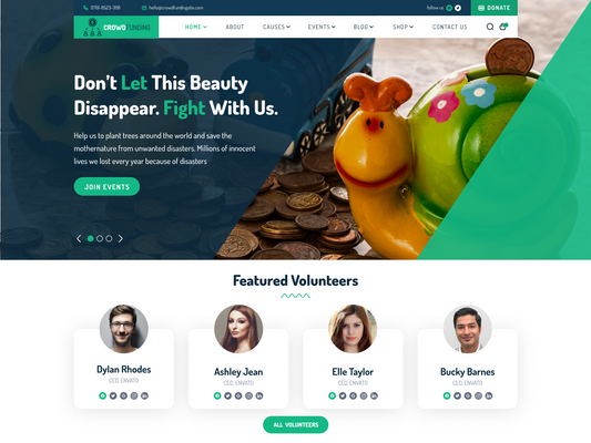 Free NGO WordPress Theme