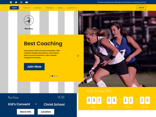 Free Sports WordPress Theme