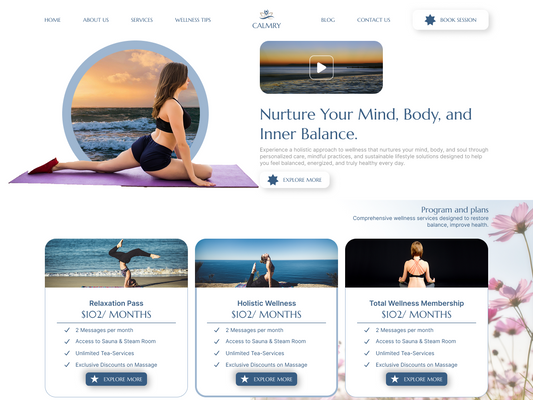 Free Wellness Center WordPress Theme