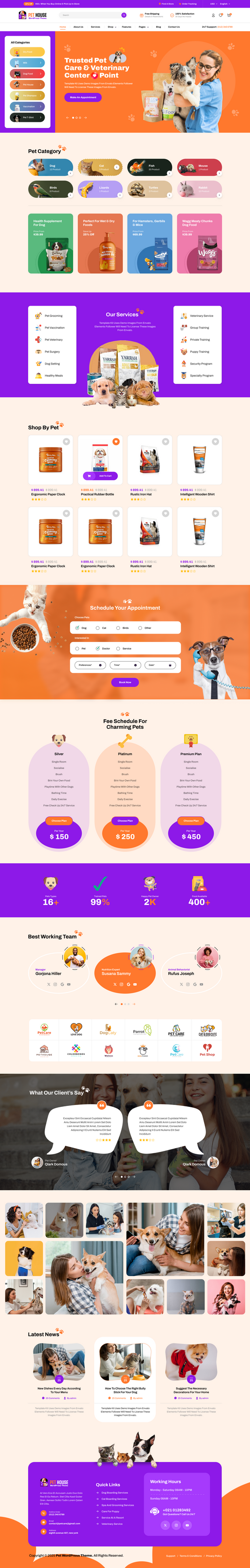 Pet Shop WordPress Theme
