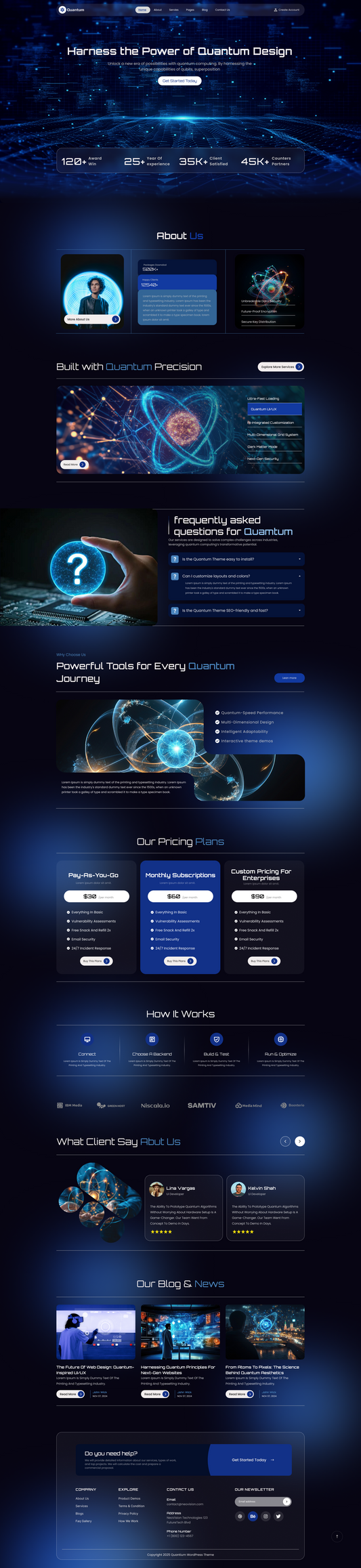 Quantum WordPress Theme