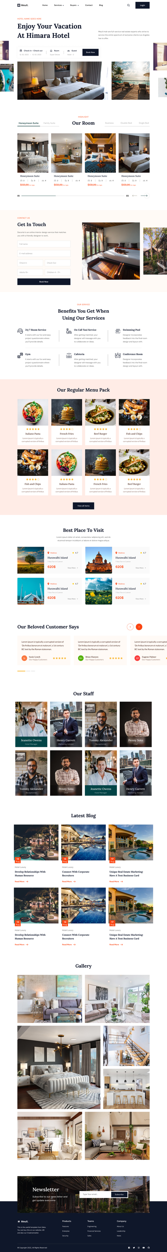 Resort WordPress Theme