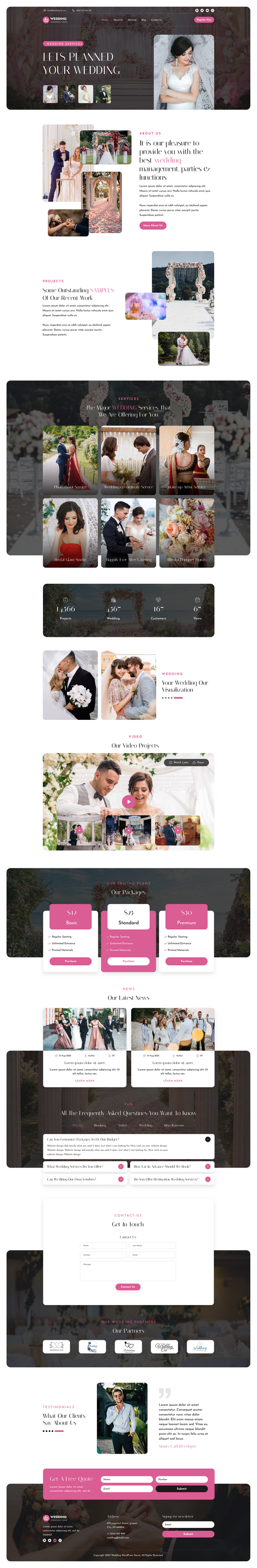 Wedding WordPress Theme