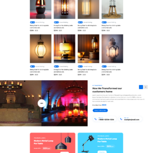 Lighting Shop WordPress Theme