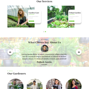 Plant Shop WordPress Theme